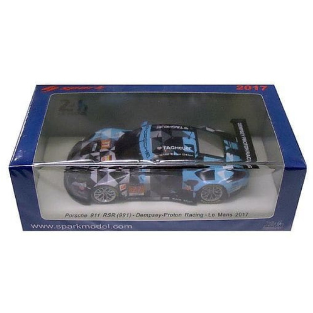 [MDL] 1/43 Porsche 911 RSR Le Mans 2017 Dempsey‐Proton Racing C.Ried - M.Cairoli - M.Dienst #77 完成品 ミニカー(S5838) SPARK(スパーク)