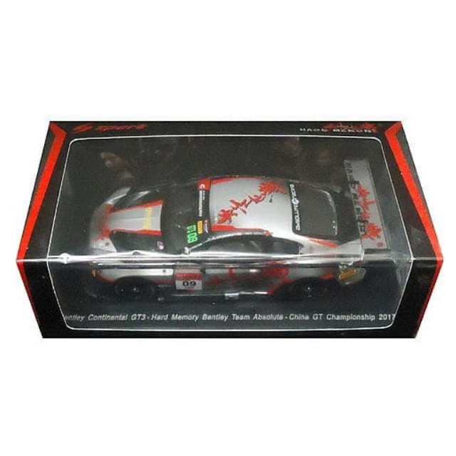 [MDL] 1/43 Bentley Continental GT3 China GT Championship 2017 Hard Memory Bentley Team Absolute H. Geng - A. Imperatori #09 完成品 ミニカー(SP178) SPARK(スパーク)