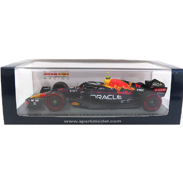 [MDL] 1/43 Oracle Red Bull Racing RB18 Saudi Arabian GP 2022 1st Pole Position Sergio Perez #11 完成品 ミニカー(S8525) SPARK(スパーク)