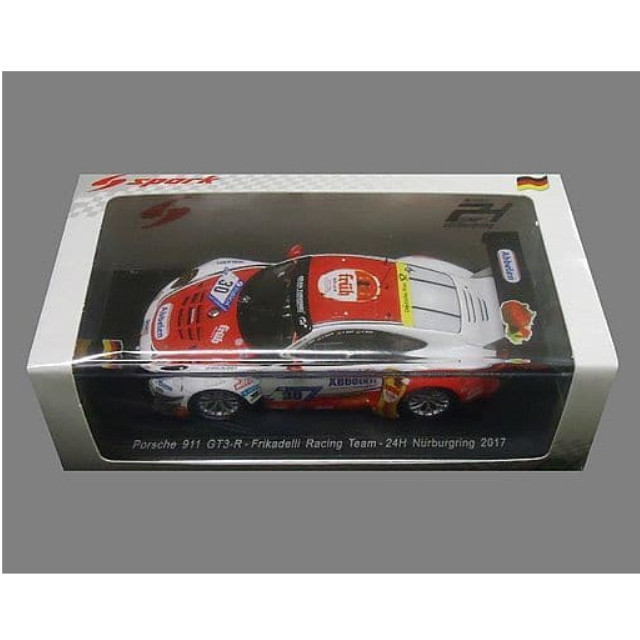 [MDL] 1/43 Porsche 911 GT3 R Frikadelli Racing Team Nurburgring 24H 2017 K.Abbelen - S.Schmitz - A.Ziegler - A.Muller #30 完成品 ミニカー(SG322) SPARK(スパーク)