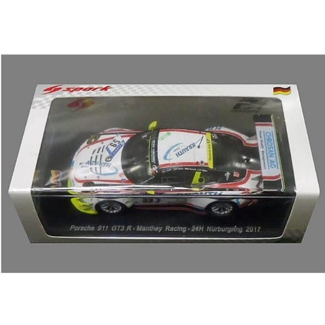[MDL] 1/43 Porsche 911 GT3 R Manthey Racing Nurburgring 24H 2017 S.Smith - R.Walls - H.Proczyk - S.Muller #59 完成品 ミニカー(SG324) SPARK(スパーク)