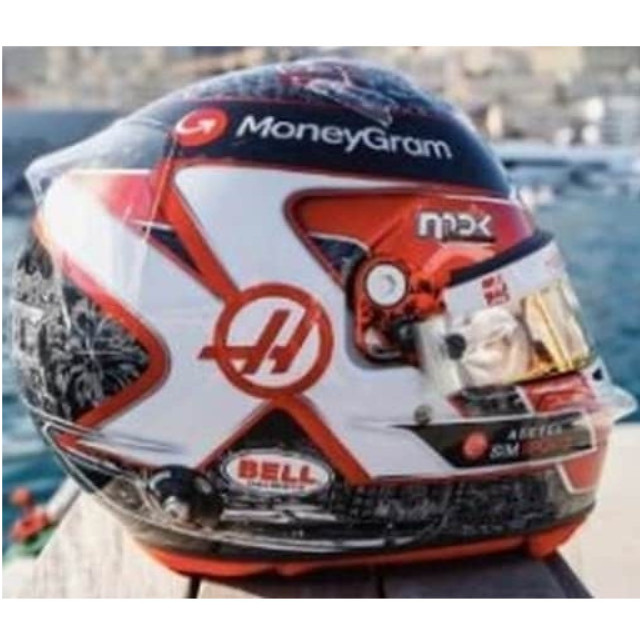 [MDL] 1/5 MoneyGram Haas F1 Team - Kevin Magnussen - Monaco GP 2023 完成品 ミニカー(5HF100) SPARK(スパーク)