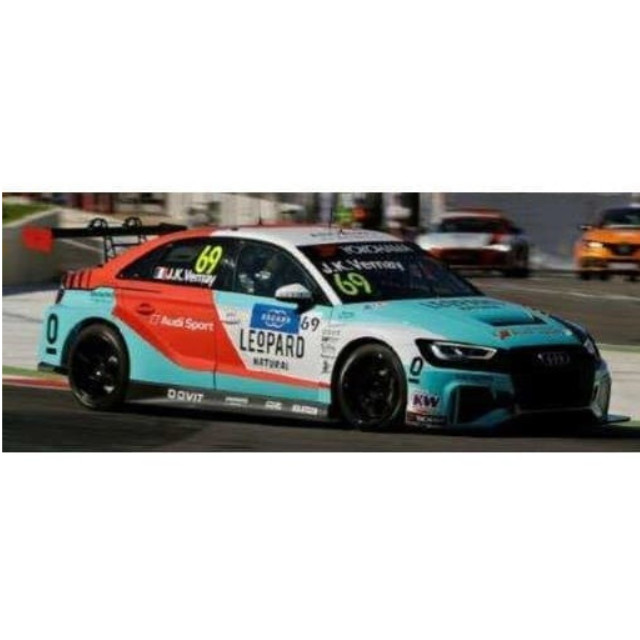 [MDL] 1/43 Audi RS3 LMS Leopard Racing Team Audi Sport 2nd Race 2 WTCR 2019 Marrakesh Jean-Karl Vernay #69 完成品 ミニカー(S8960) SPARK(スパーク)