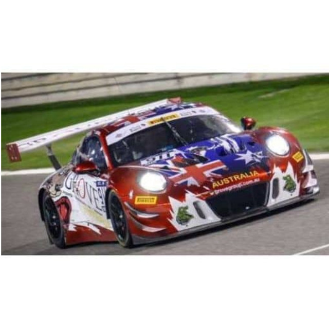 [MDL] 1/43 Team Australia - Porsche 911 GT3 R Herberth Motorsport - FIA GT Nations Cup Bahrain 2018 S.Grove - B.Grove #911 完成品 ミニカー(S6309) SPARK(スパーク)