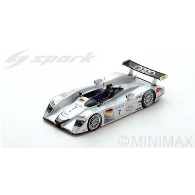 [MDL] 1/43 Audi R8 3rd Le Mans 2000 M.Alboreto - R.Capello - C.Abt #7 完成品 ミニカー(S3699) SPARK(スパーク)