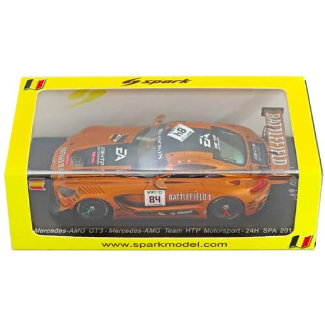 [MDL] 1/43 Mercedes-AMG GT3 24H SPA 2017 HTP Motorsport J. Eriksson - M. Buhk - F. Perera #84 完成品 ミニカー(SB165) SPARK(スパーク)