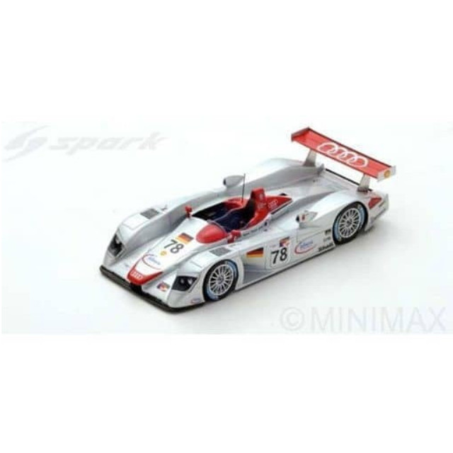 [MDL] 1/43 Audi R8 Winner 12 Hours of Sebring 2000 F.Biela - T.Kristensen - E.Pirro #78 完成品 ミニカー(43SE00) SPARK(スパーク)