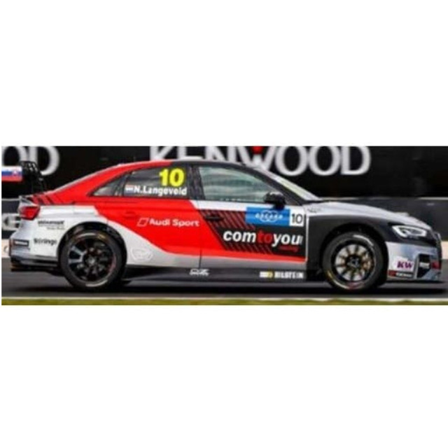 [MDL] 1/43 Audi RS3 LMS Comtoyou Team Audi Sport Race 3 WTCR 2019 Slovakia Ring Niels Langeveld #10 完成品 ミニカー(S8958) SPARK(スパーク)