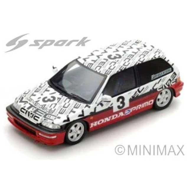 [MDL] 1/43 Honda Civic EF9 Group N Suzuka Circuit Test 1990 Satoru Nakajima #3 完成品 ミニカー(S5459) SPARK(スパーク)