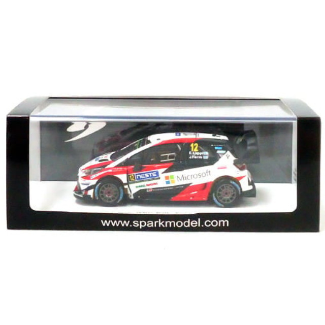 [MDL] 1/43 Toyota Yaris WRC Winner Rally Finland 2017 E.Lappi - J.Ferm #12 完成品 ミニカー(S5169) SPARK(スパーク)