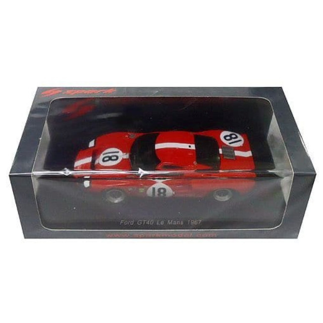 [MDL] 1/43 Ford GT40 Le Mans 1967 U.Maglioli M.Casoni #18 完成品 ミニカー(S5178) SPARK(スパーク)