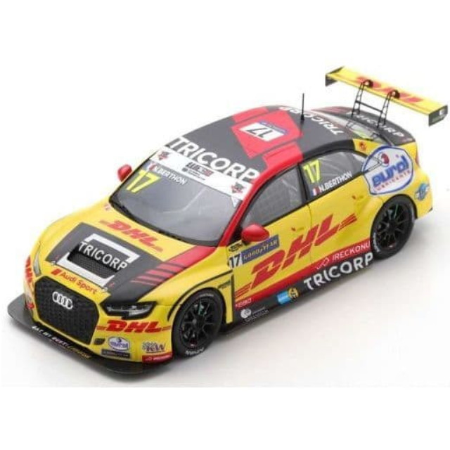 [MDL] 1/43 Audi RS 3 LMS Comtoyou DHL Audi Sport 3rd Race 3 WTCR 2020 Slovakia 2020 Nathanael Berthon #17 完成品 ミニカー(S8968) SPARK(スパーク)