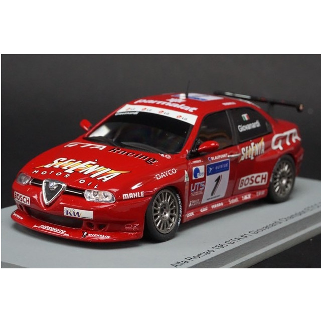 [MDL] 1/43 Alfa Romeo 156 G.Giovanardi 2002 SELENIA #1(レッド) 完成品 ミニカー(S0451) SPARK(スパーク)