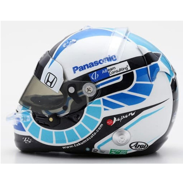 [MDL] 1/5 佐藤琢磨 ミニチュアヘルメット INDY CAR GP 2018 ヘルメット [SPK-ES1801] 完成品 ミニカー(SPK-ES1801) SPARK(スパーク)