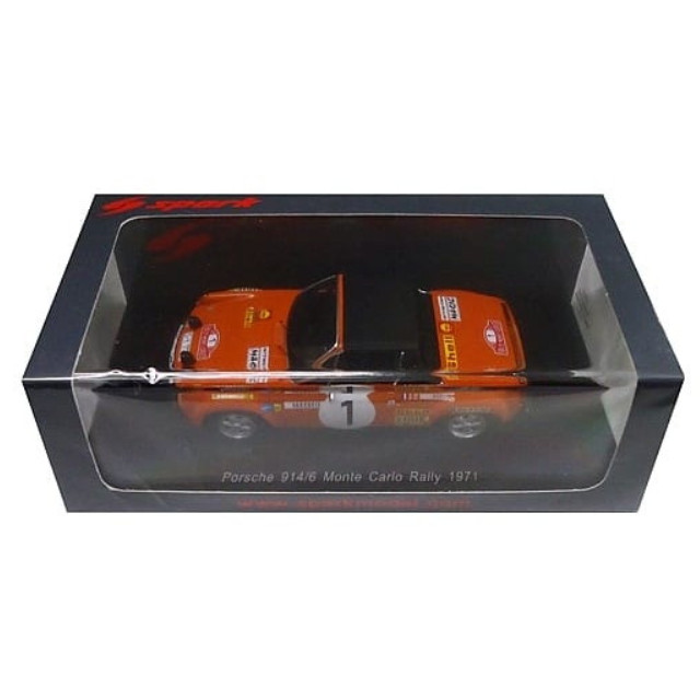 [MDL] 1/43 Porsche 914/6 Monte Carlo Rally 1971 G.Larousse - J.-C.Perramond #1 完成品 ミニカー(S5583) SPARK(スパーク)