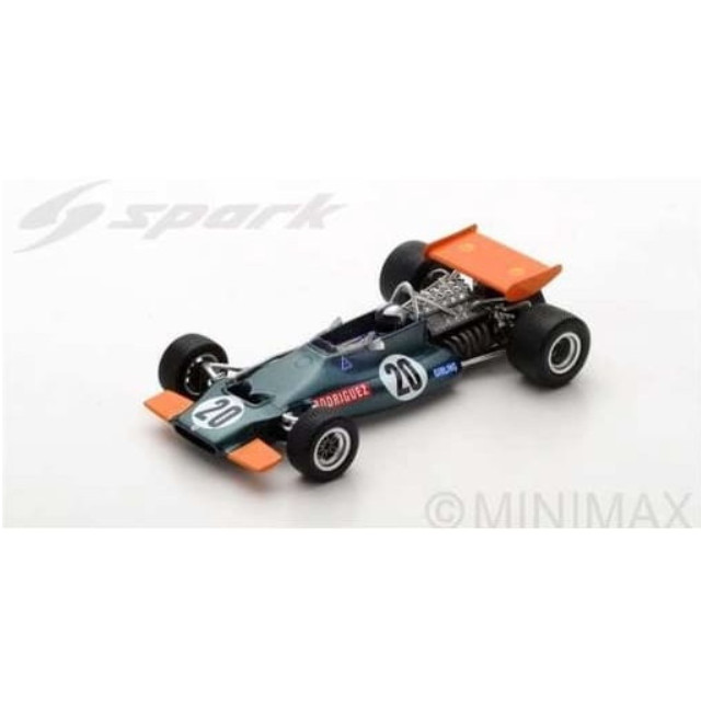 [MDL] 1/43 BRM P153 South African GP 1970 Pedro Rodriguez #20 完成品 ミニカー(S5276) SPARK(スパーク)
