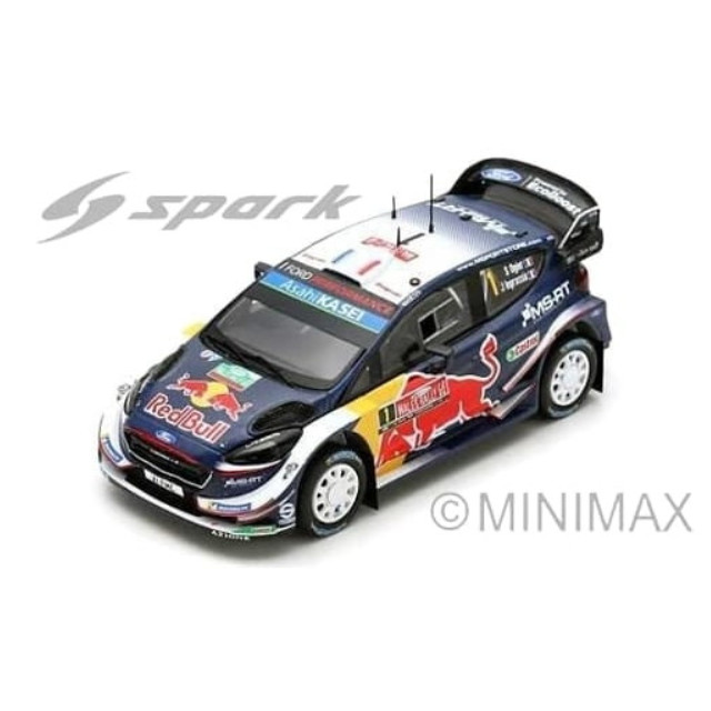 [MDL] 1/43 Ford Fiesta WRC Winner Rally Great Britain 2018 S.Ogier - J.Ingrassia #1 完成品 ミニカー(S5972) SPARK(スパーク)