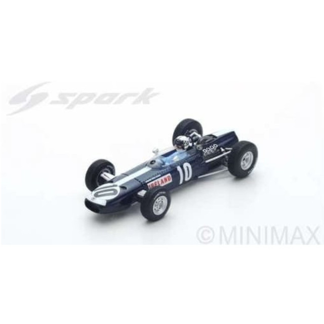 [MDL] 1/43 BRM P261 Mexico GP 1966 #10(ネイビー×ホワイト) 完成品 ミニカー(S5275) SPARK(スパーク)