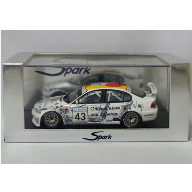 [MDL] 1/43 BMW 320i ETCC 2002 Castrol #43(ホワイト×ブラック×レッド) 完成品 ミニカー(S0402) SPARK(スパーク)