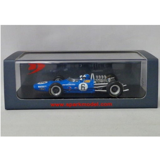 [MDL] 1/43 Matra MS10 5th Spain GP 1968 DUNLOP #6(ブルー) 完成品 ミニカー(S1588) SPARK(スパーク)
