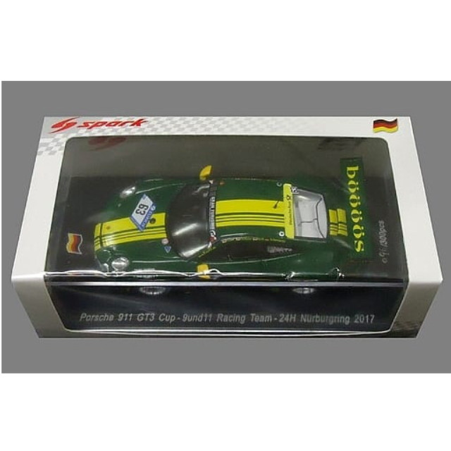 [MDL] 1/43 Porsche 911 GT3 Cup Team Goder Nurburgring 24H 2017 T.Scheerbarth - V.Kolb - G.Goder - M.Schluter #63 完成品 ミニカー(SG328) SPARK(スパーク)