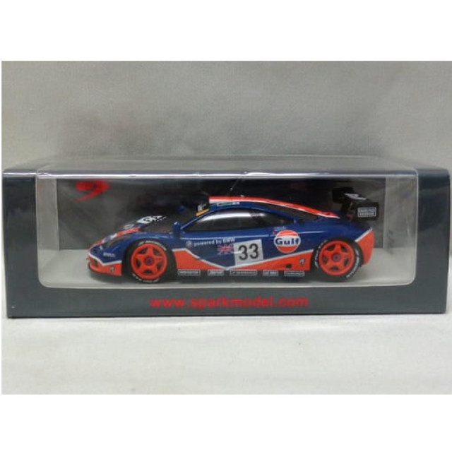 [MDL] 1/43 McLaren F1 GTR 9th Le Mans 1996 J.J.Lehto - J.Weaver - R.Bellm #33 完成品 ミニカー(S4406) SPARK(スパーク)
