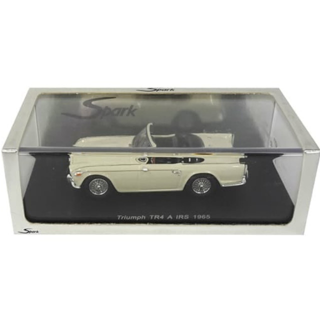[MDL] 1/43 Triumph TR4 A IRS 1965(アイボリー) 完成品 ミニカー(S0510) SPARK(スパーク)