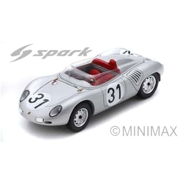 [MDL] 1/43 Porsche 718 RSK Le Mans 1959 J.Bonnier - W.von Trips #31 完成品 ミニカー(S4676) SPARK(スパーク)