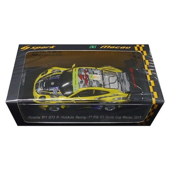 [MDL] 1/43 Porsche 911 GT3 R - HubAuto Racing FIA GT World Cup Macau 2017 Romain Dumas #7 完成品 ミニカー(SA138) SPARK(スパーク)