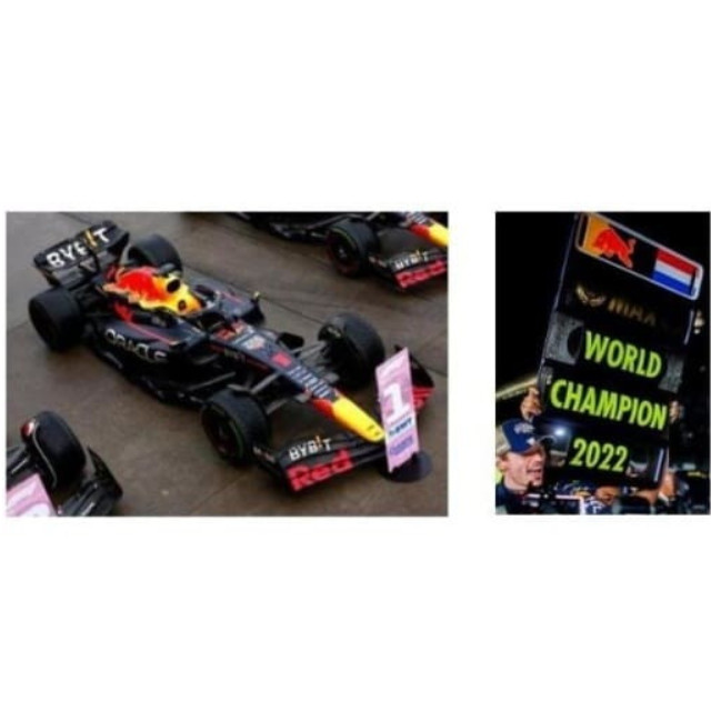 [MDL] 1/43 Oracle Red Bull Racing RB18 #1 Oracle Red Bull Racing Winner Japanese GP 2022 2022 Formula One Drivers' Champion Max Verstappen With #1 ミニカー SPARK