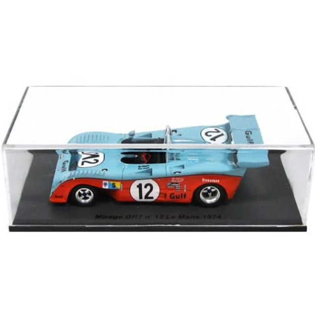 [MDL] 1/43 MIRAGE GR7 #12 LM1974 (ブルー×オレンジ) 完成品 ミニカー(STME06) SPARK(スパーク)