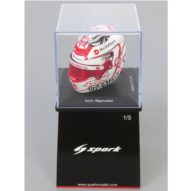 [MDL] 1/5 MoneyGram Haas F1 Team - Kevin Magnussen - Singapore GP 2023 完成品 ミニカー(5HF132) SPARK(スパーク)