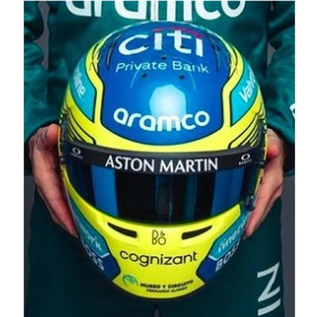 [MDL] 1/5 Fernando Alonso 2024 完成品 ミニカー(5HF139) SPARK(スパーク)