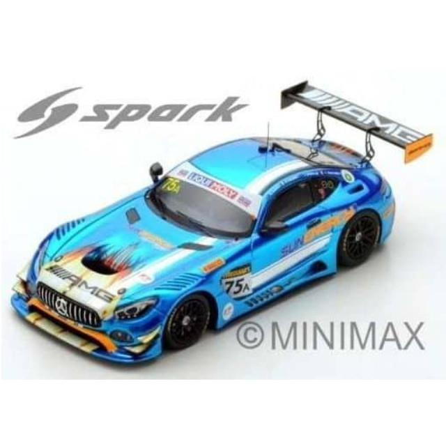 [MDL] 1/43 Mercedes-AMG GT GT3 Mercedes-AMG Team SunEnergy1 Racing - 2nd 12H Bathurst 2018 K.Habul - T.Vautier - J.Whincup - R.Marciello #75 完成品 ミニカー SPARK