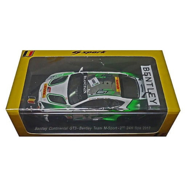 [MDL] 1/43 Bentley Continental GT3 2nd 24H SPA 2017 Bentley Team M-Sport M. Soulet - V. Abril - A. Soucek #8 完成品 ミニカー(SB139) SPARK(スパーク)