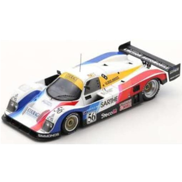 [MDL] 1/43 Cougar C 28 LM Courage Competition 24H Le Mans 1992 CIBIE #56(ホワイト×レッド×ブルー) 完成品 ミニカー(S3542) SPARK(スパーク)