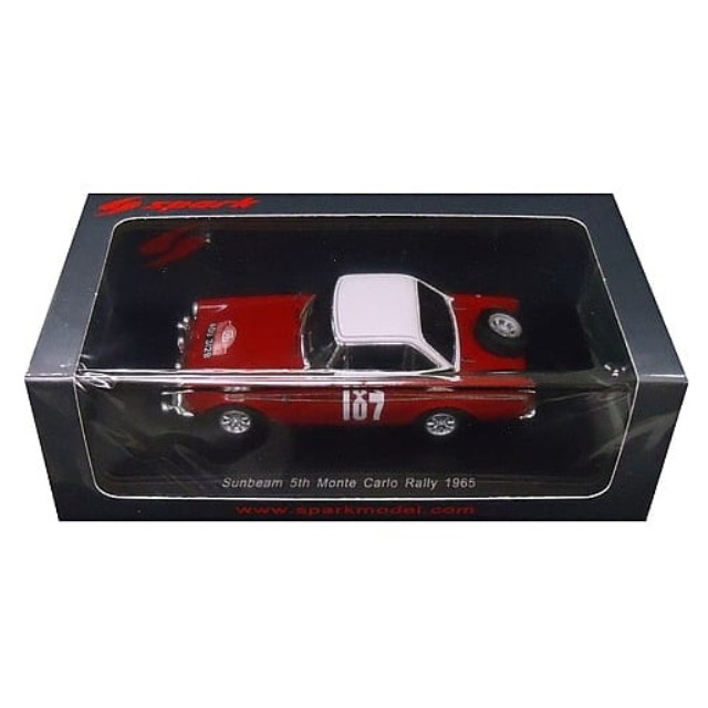 [MDL] 1/43 Sunbeam Tiger Monte Carlo Rally 1965 P.Harper - I.Ha #107 完成品 ミニカー(S4061) SPARK(スパーク)