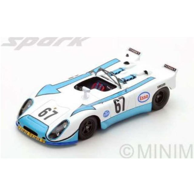 [MDL] 1/43 Porsche 908/02 Le Mans 1972 C.Poirot - P.Farjon #67 完成品 ミニカー(S1982) SPARK(スパーク)