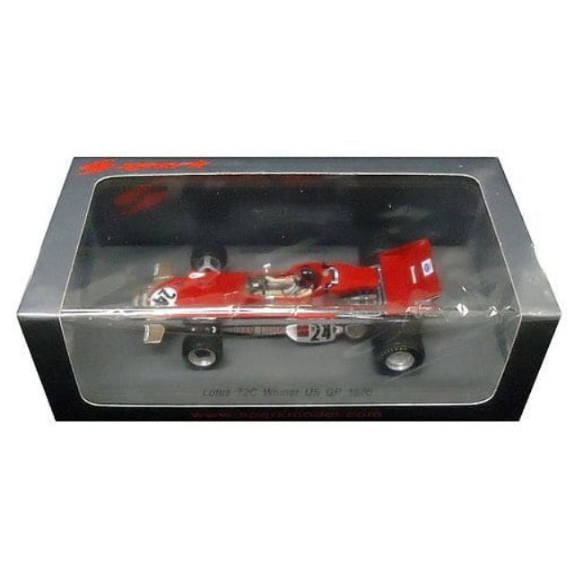 [MDL] 1/43 Lotus 72C Winner US GP 1970 Emerson Fittipaldi 完成品 ミニカー(S5345) SPARK(スパーク)