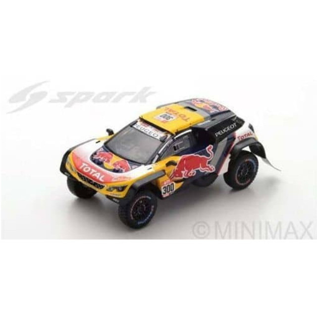 [MDL] 1/43 Peugeot 3008 DKR Maxi - Team Peugeot Total - Dakar 2018 S. Peterhansel - J.-P. Cottret #300 完成品 ミニカー(S5620) SPARK(スパーク)