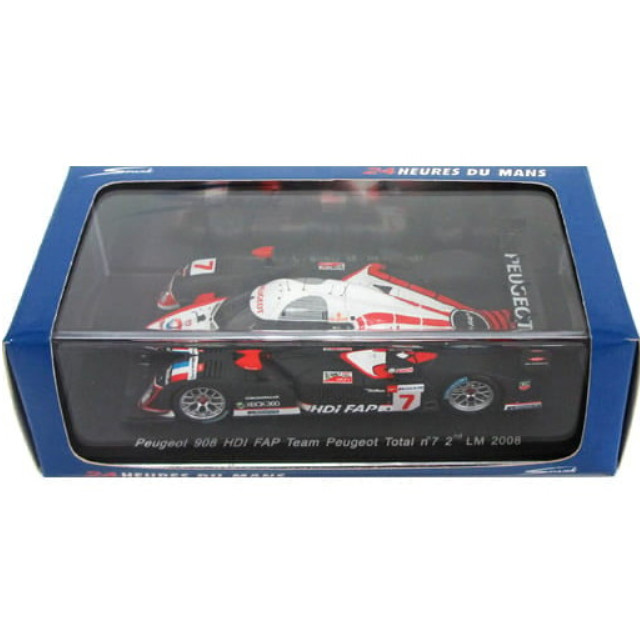 [MDL] 1/43 Peugeot 908 HDI FAP Team Peugeot Total 2nd LM 2008 XBOX360 #7(ブラック×ホワイト) 「24HEURES DU MANS」 完成品 ミニカー(S1279) SPARK(スパーク)