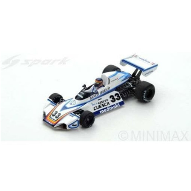 [MDL] 1/43 Brabham BT44B Practice Spainish GP 1976 Emilio de Villota #33 完成品 ミニカー(S7102) SPARK(スパーク)