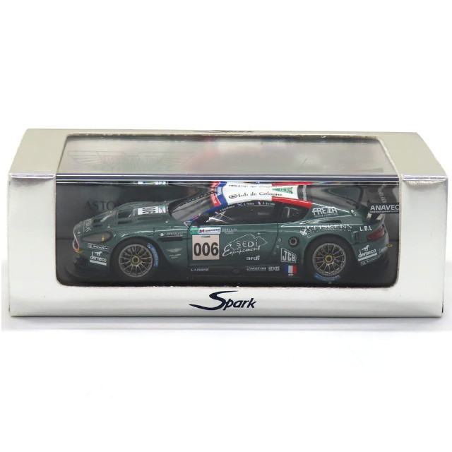 [MDL] 1/43 Aston Martin DBR9 A.M.R. Larbre Competition LM 2007 #006(グリーンメタリック) 完成品 ミニカー(S1207) SPARK(スパーク)