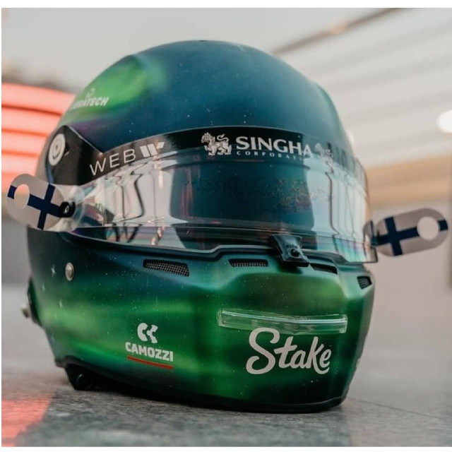 [MDL] 1/5 Valtteri Bottas 2024 完成品 ミニカー(5HF147) SPARK(スパーク)