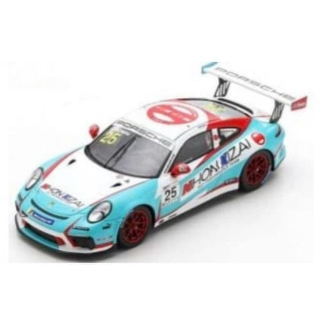 [MDL] 1/43 Porsche 911 GT3 Cup Porsche Carrera Cup Japan 2021 - Pro-am Champion Kiyoshi Uchiyama #25 完成品 ミニカー(SJ101) SPARK(スパーク)