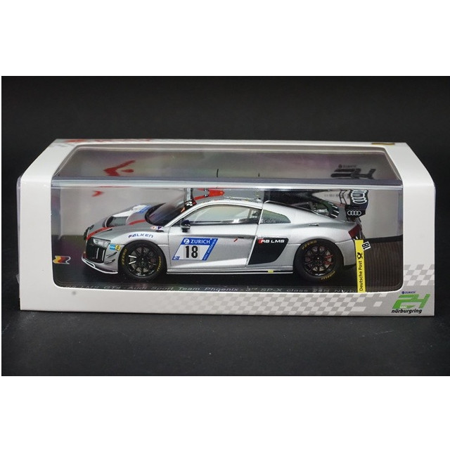 [MDL] 1/43 Audi R8 LMS GT4 Audi Sport Team Phoenix Nurburgring 24H 2017 C.Abt - R.Frey - P.Huisman - P.Terting #18 完成品 ミニカー(SG302) SPARK(スパーク)