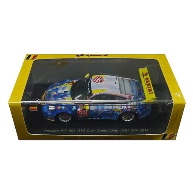 [MDL] 1/43 Porsche 991 Cup 24H SPA 2017 SpeedLover P. Y. Paque - G. Paisse - T. de Latre du Bosqueau - L.-P. Soenen #991 完成品 ミニカー(SB154) SPARK(スパーク)