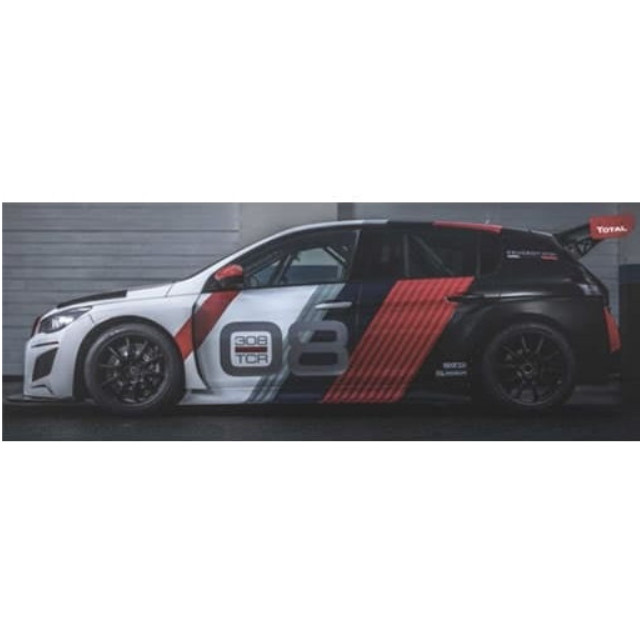 [MDL] 1/43 Peugeot 308 TCR Presentation 2018 完成品 ミニカー(S5196) SPARK(スパーク)