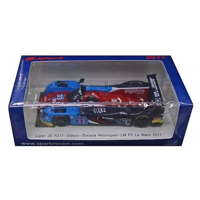 [MDL] 1/43 Ligier JS P217 ‐ Gibson Le Mans 2017 Eurasia Motorsport J.Nicolet - P.Nicolet - E.Maris #33 完成品 ミニカー(S5819) SPARK(スパーク)
