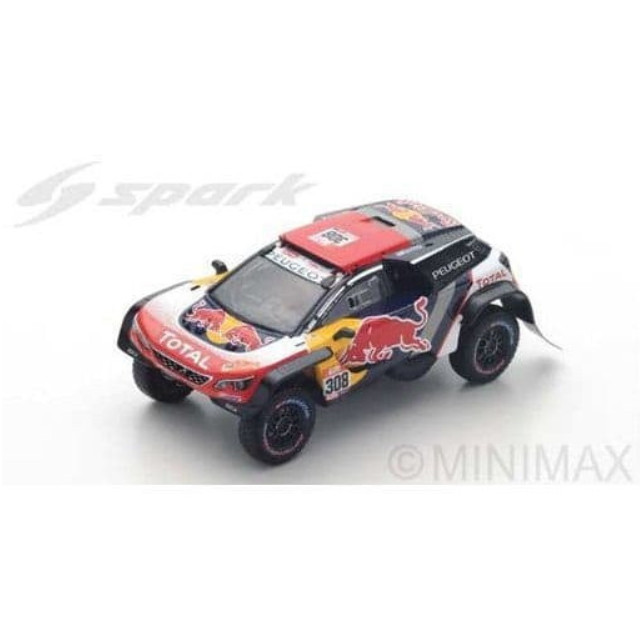 [MDL] 1/43 Peugeot 3008 DKR Maxi - Team Peugeot Total - Dakar 2018 C. Despres - D. Castera #308 完成品 ミニカー(S5621) SPARK(スパーク)